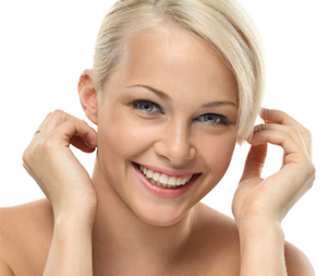 Woman with Clear Skin in Pasadena, CA